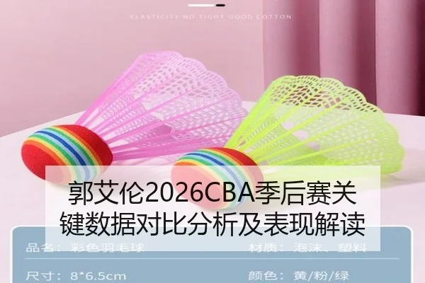 郭艾伦2026CBA季后赛关键数据对比分析及表现解读
